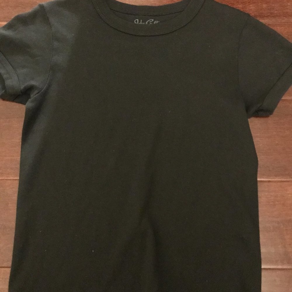 John Galt Brandy Melville Black Ashlyn Short Sleeve T-Shirt (Brand New)